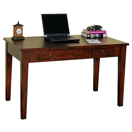 Traditional 3 Drawer Table Writing Desk